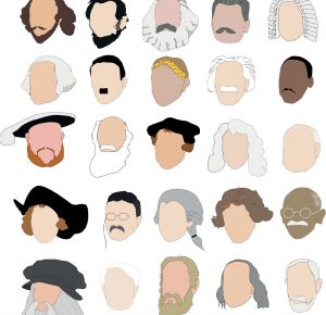 Кои са историческите личности от снимките?